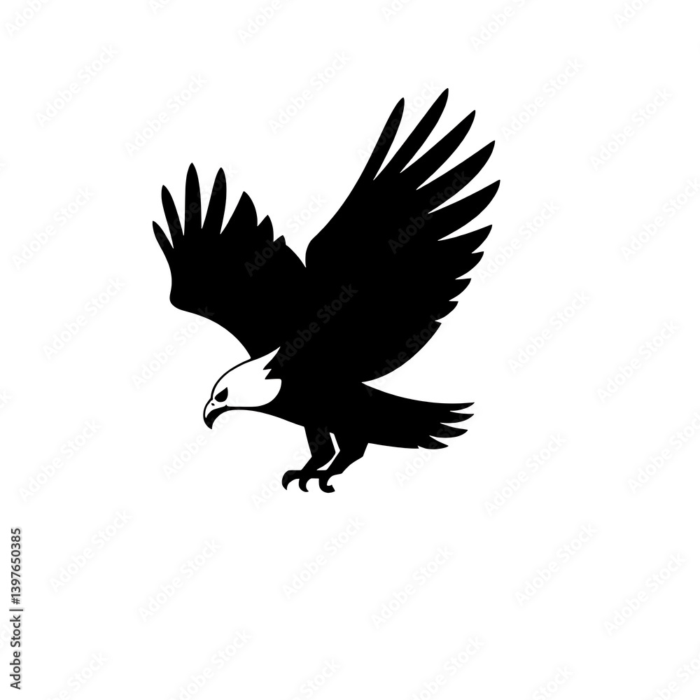 Obraz premium eagle vector illustration