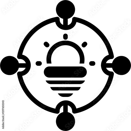 Initiative Glyph Icon