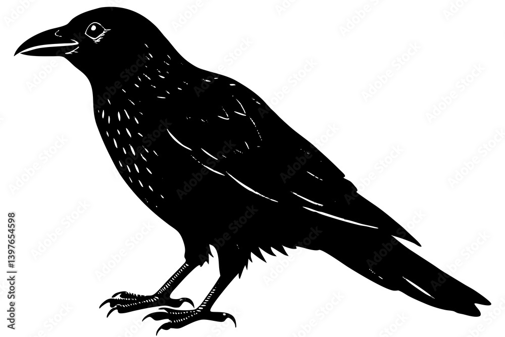 Obraz premium Stunning image of a wild bird in its natural habitat, showcasing the grace, color, and freedom of avian wildlife. Ideal for use in nature-themed projects, birdwatching content, environmental campaigns