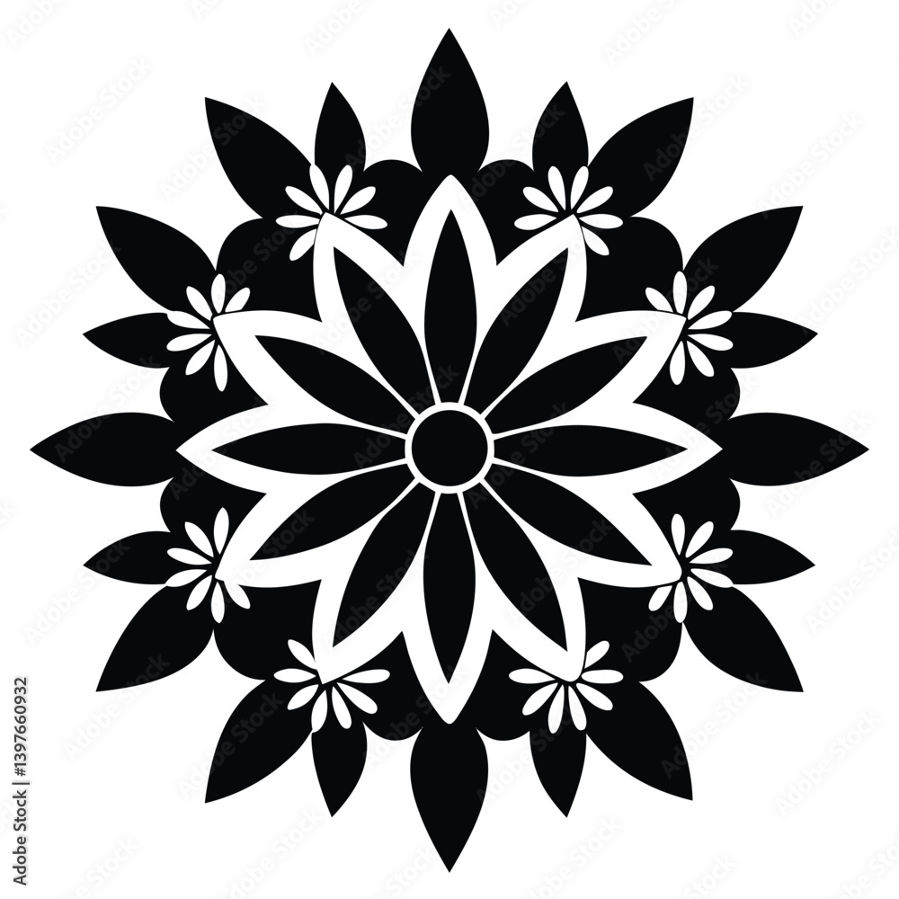 Fototapeta premium abstract floral background