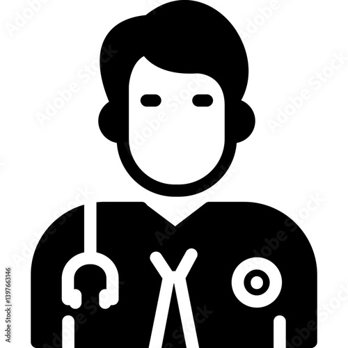 Doctor Glyph Icon