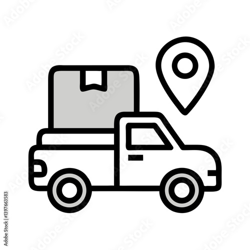 Wallpaper Mural Pickup Delivery Icon Design Torontodigital.ca