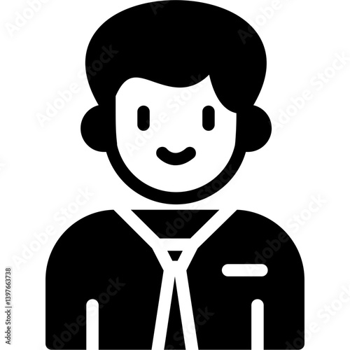 Banker Glyph Icon