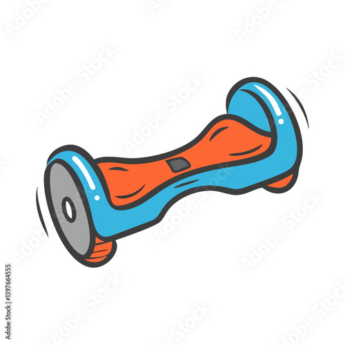 hoverboard icon, hoverboard vector illustration-simple illustration of hoverboard, perfect for hoverboard logos and icons