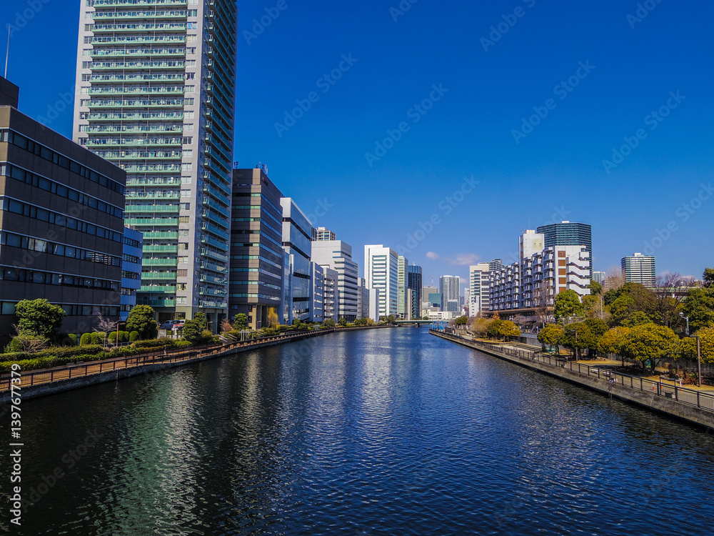 【東京都】港区・芝浦運河 【東京都】港区・芝浦運河