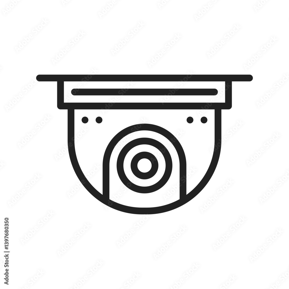 CCTV icon vector image. Suitable for mobile apps, web apps and print media. CCTV icon vector image. Suitable for mobile apps, web apps and print media.