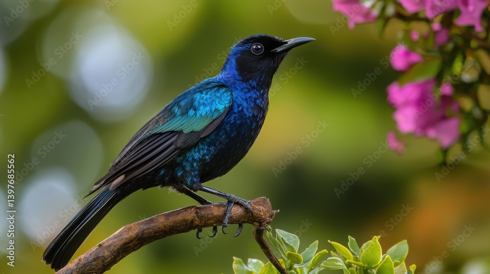 Fototapeta premium outdoors, bird watching, wild, beautiful, tree, songbird, wing, eye, bird photo, bird images, natural photography, flowers, natural, nature, animal, wildlife, bird photography, nature photograph