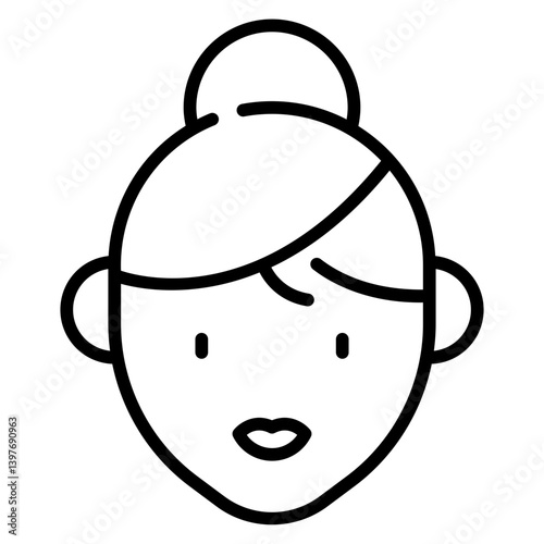Woman Line Icon