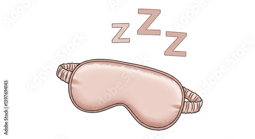 Isolated sleep mask