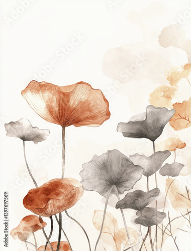 autumn leaves on the ground