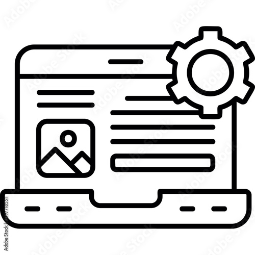 Content Management Icon