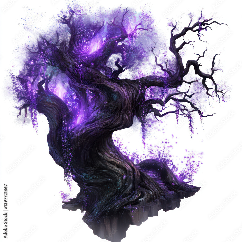 Fototapeta premium purple tree