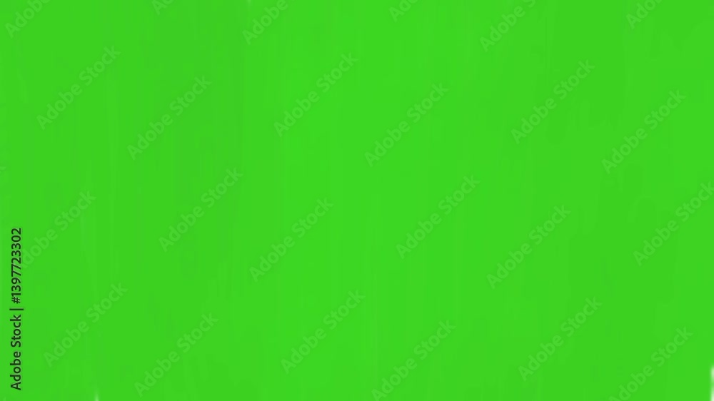Animated frozen icee ffect on green screen background.animation freeze cold snow effect on transparent background