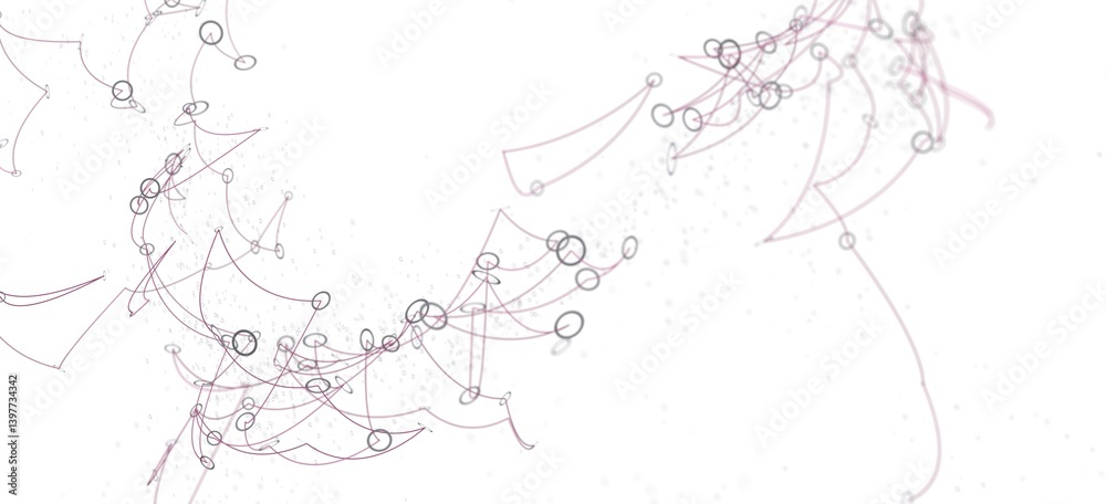Artistic illustration of interconnected nodes and lines. Perfect for technology, network, or connection concepts. Artistic illustration of interconnected nodes and lines. Perfect for technology, network, or connection concepts.