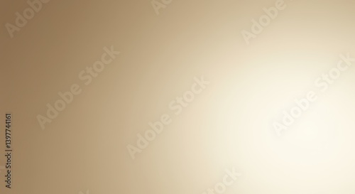 Minimalist beige gradient background with soft and smooth color transition and subtle texture effect