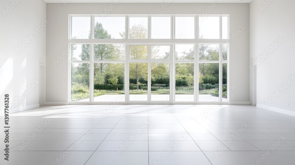 Empty Room Large Window Minimalist Style High Resolution Wide Shot Bright Sunlight Modern Design Open Space Serenity Bright White Ideal for Real Estate Listings Empty Room Large Window Minimalist Style High Resolution Wide Shot Bright Sunlight Modern Design Open Space Serenity Bright White Ideal for Real Estate Listings