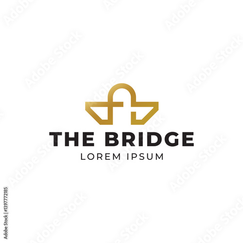 Bridge logo logo illustration template design.