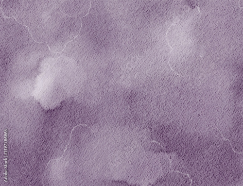 A deep purple watercolor background with a rich, textured appearance