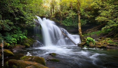 Smoky Mountain Waterfall