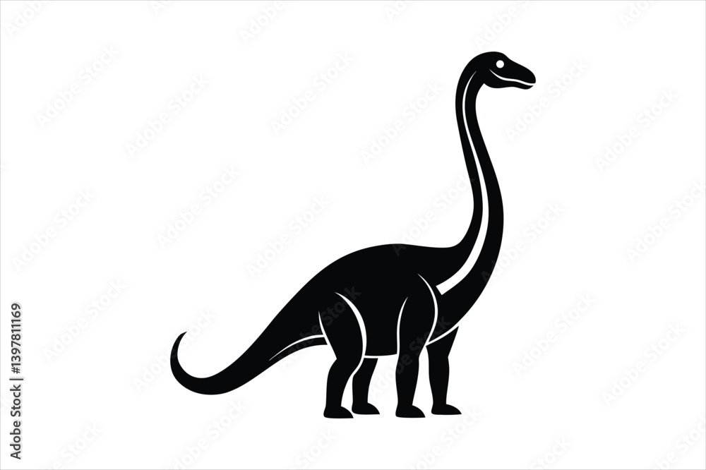 dinosaur sauropod silhouette dinosaur sauropod silhouette