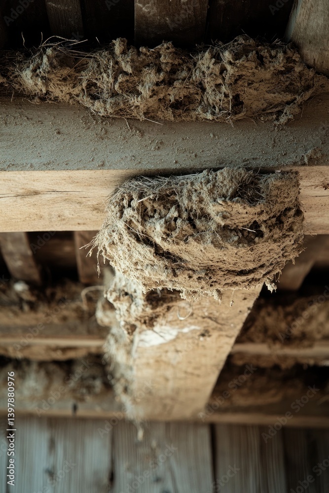 Natural textures blend with rustic wood, showcasing organic patt Natural textures blend with rustic wood, showcasing organic patt