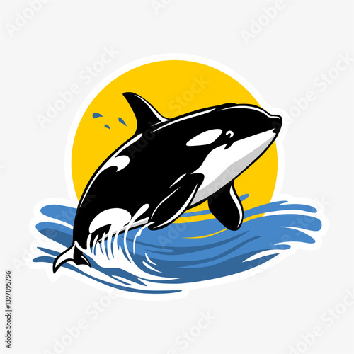 orca drawing vector.eps