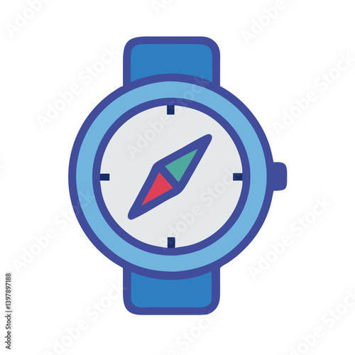  Compass Navigation Watch Icon for Adventurers