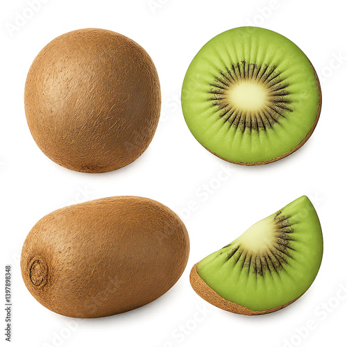 bundle PNG kiwi, HD, no Background
