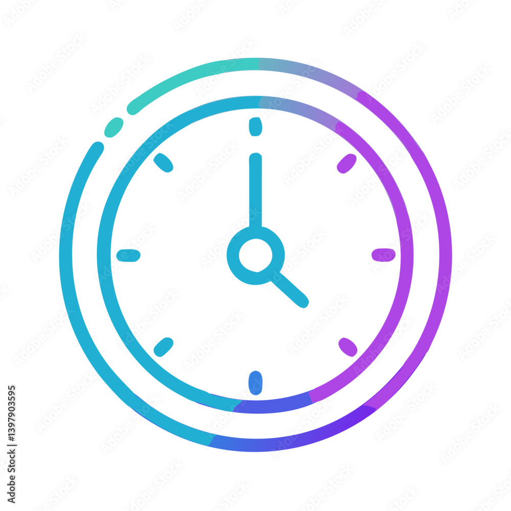 Creative Glow in the Dark Clock Design Creative Glow in the Dark Clock Design