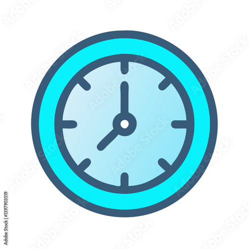Glow in the Dark Clock Icon Design Free Download Glow in the Dark Clock Icon Design - GFXLoad