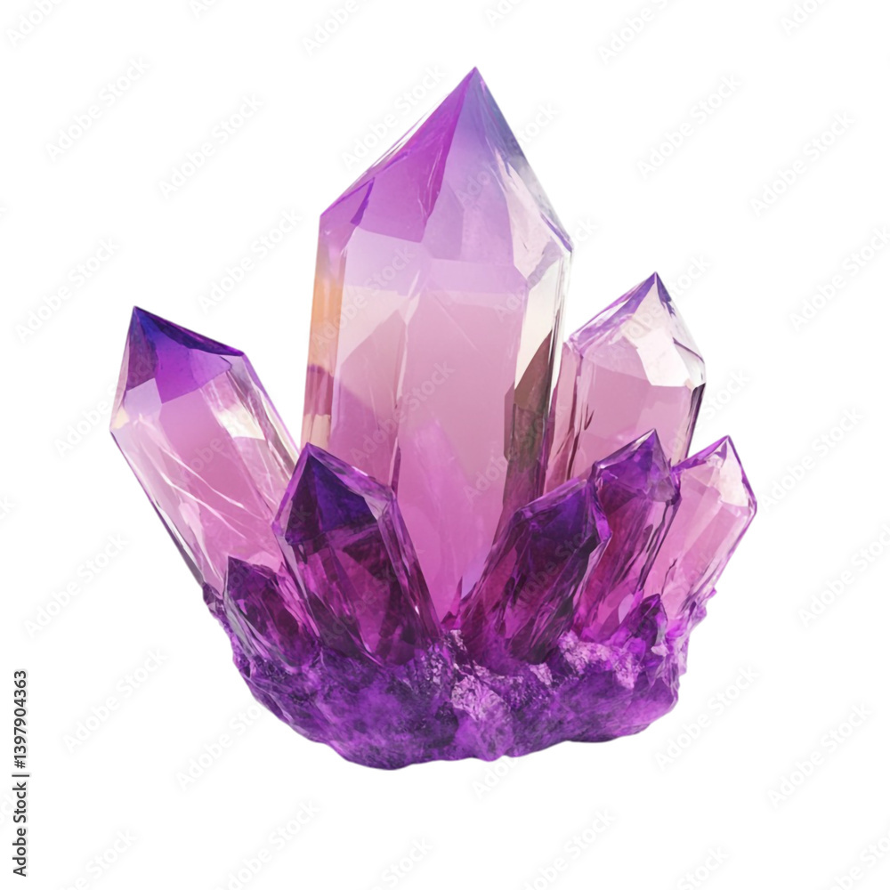 Amethyst Crystal Cluster: A Stunning Display of Purple Gemstones Amethyst Crystal Cluster: A Stunning Display of Purple Gemstones