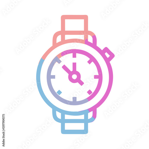 Unique Gradient Chronograph Watch Design