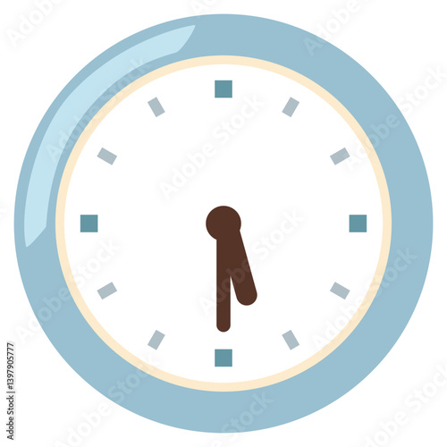 Clock at 5:30
