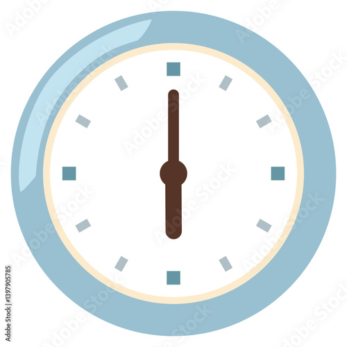 Clock at 12:00