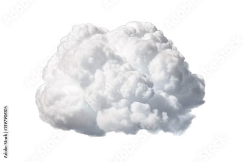 Fluffy White Cloud	 photo