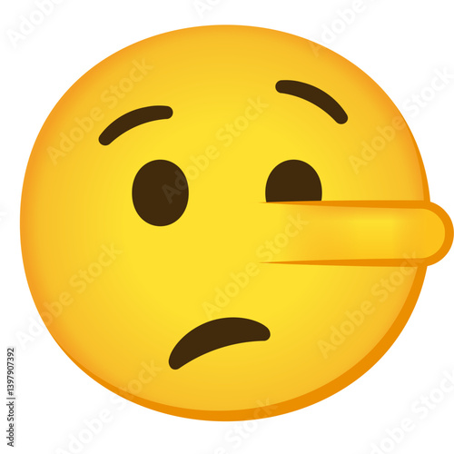 Lying Face Emoji