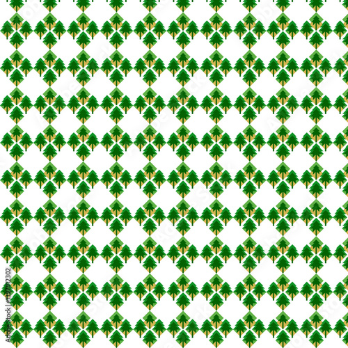Forest Tessellations Patterns design