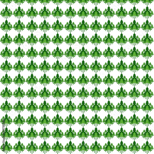 Forest Tessellations Patterns design