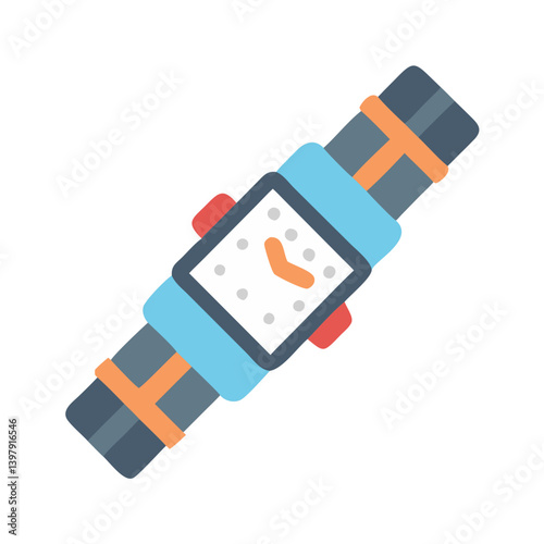  Stylish Reinforced Strap Watch Graphic