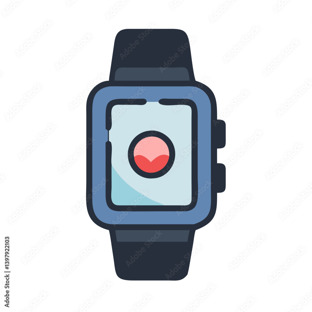 Smartwatch Icon Design Concept Smartwatch Icon Design Concept