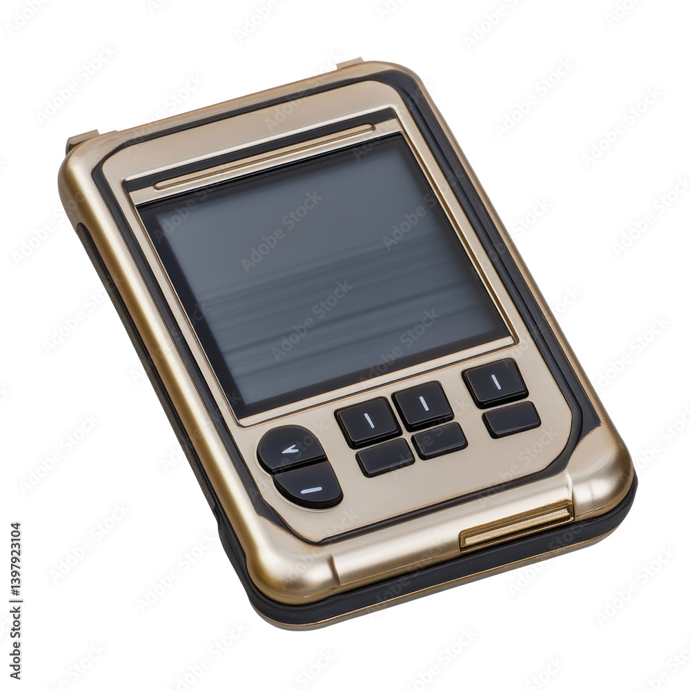 Digital Screen Pager on transparent background Digital Screen Pager on transparent background