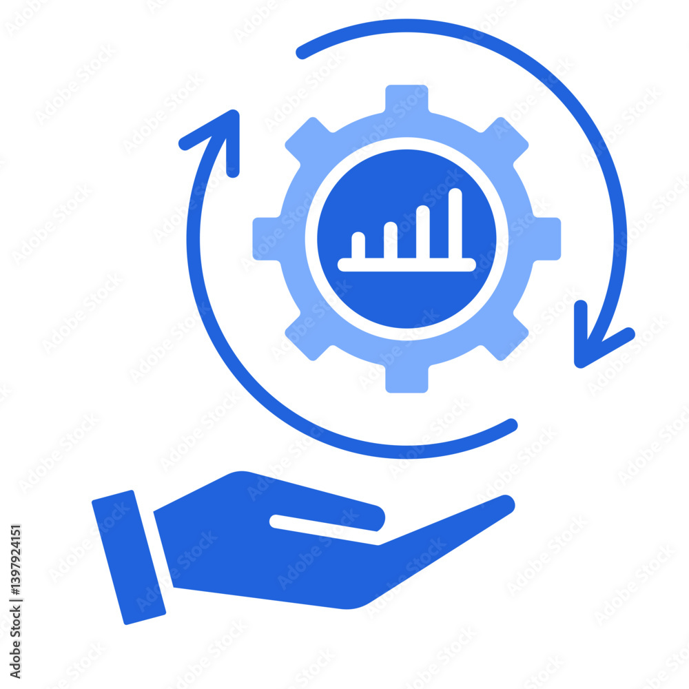 Business Optimization Icon Element For Design Business Optimization Icon Element For Design