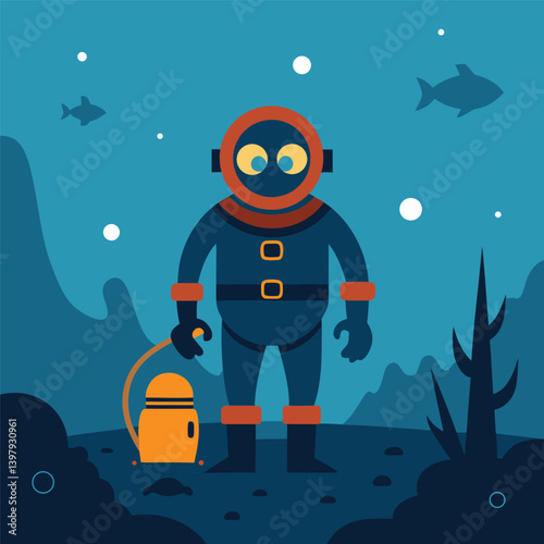 A man flying over the moon