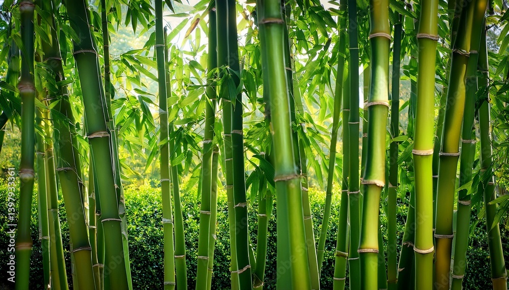 Obraz premium bunch of lucky bamboos