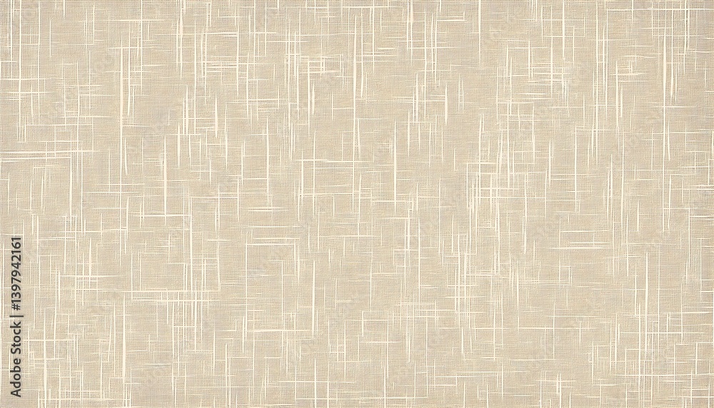 Fototapeta premium Beige Linen Fabric Texture (1)