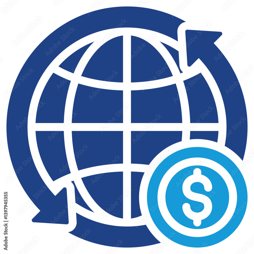 Global Banking Icon Global Banking Icon