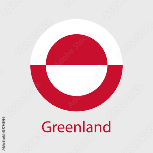 Free Download Greenland Flag icon. Official vector Greenland flag isolated on white background - GFXLoad