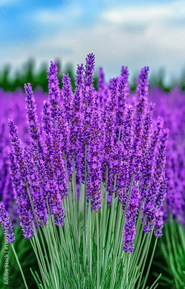 Obraz premium lavender field in provence