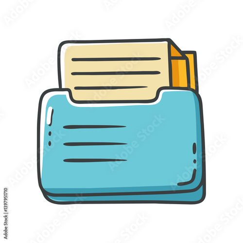 document holder icon, document holder vector illustration-simple illustration of document holder, perfect for document holder logos and icons