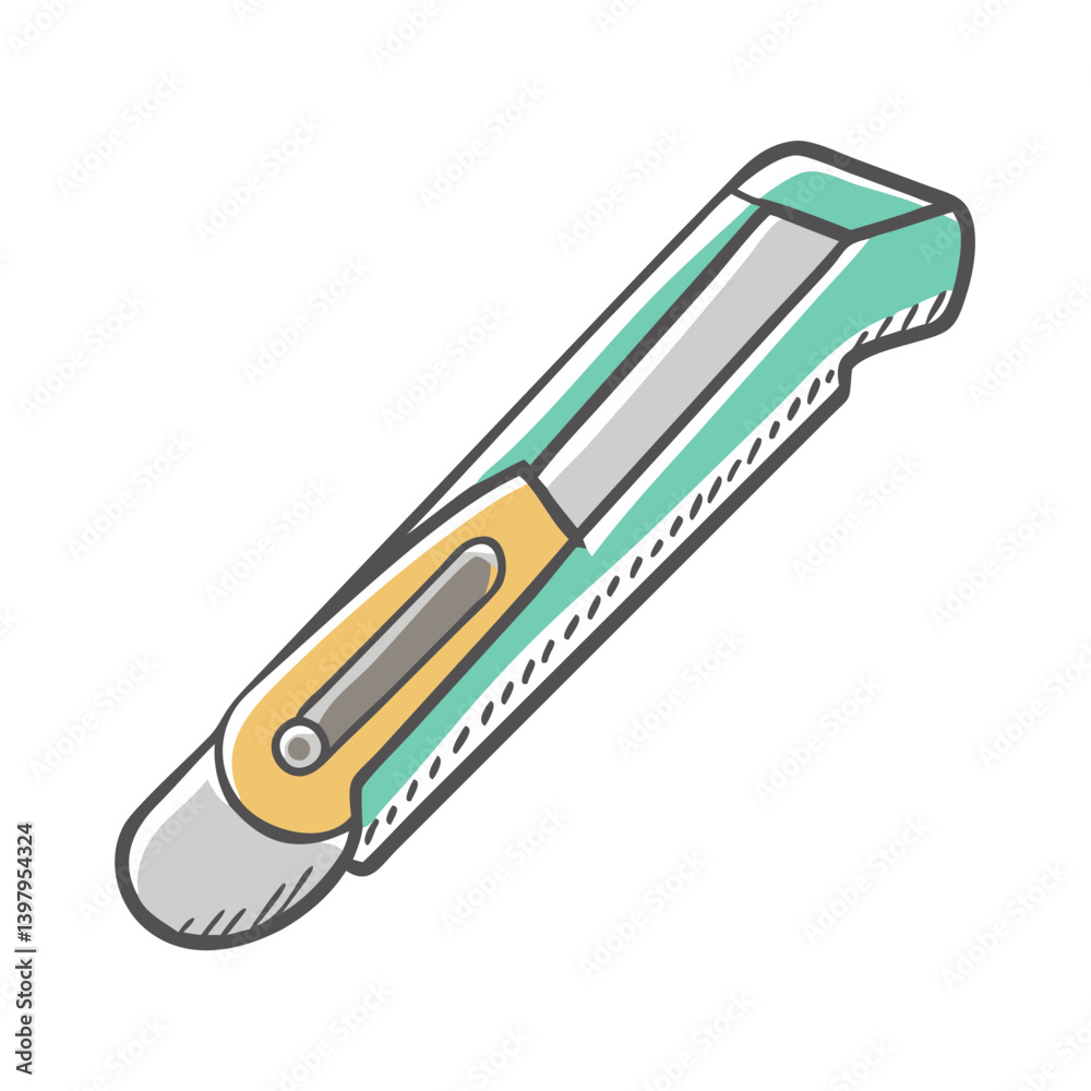 paper cutter icon, paper cutter vector illustration-simple illustration of paper cutter, perfect for paper cutter logos and icons